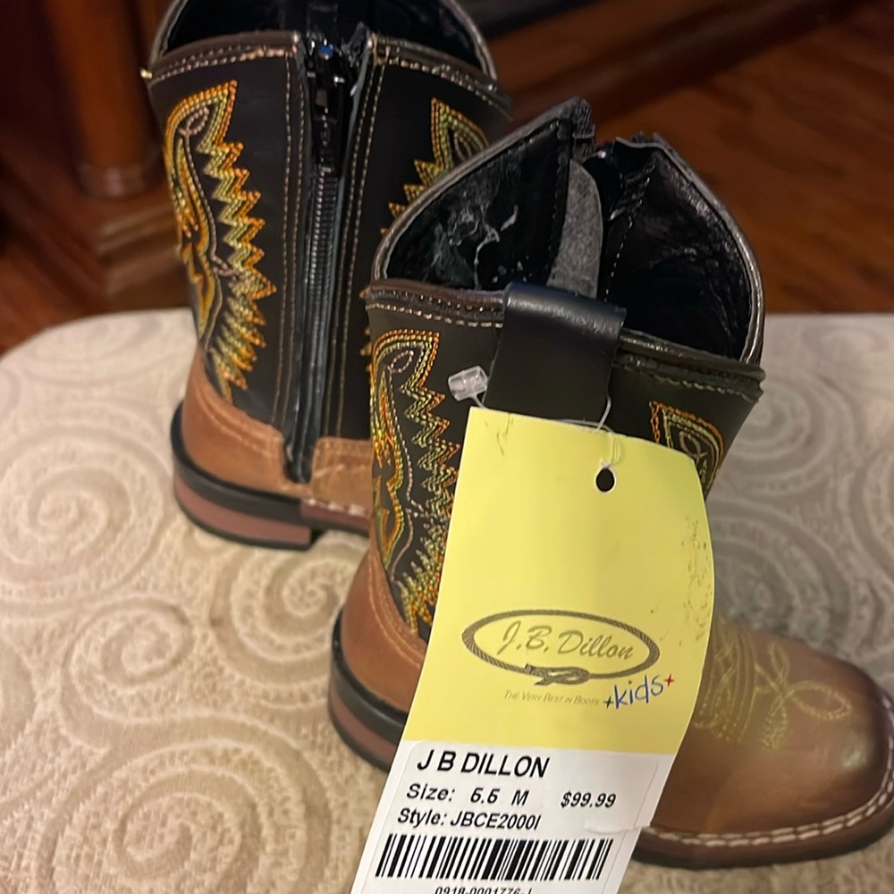 JB Dillon Cowboy Boots - Toddler NWT
